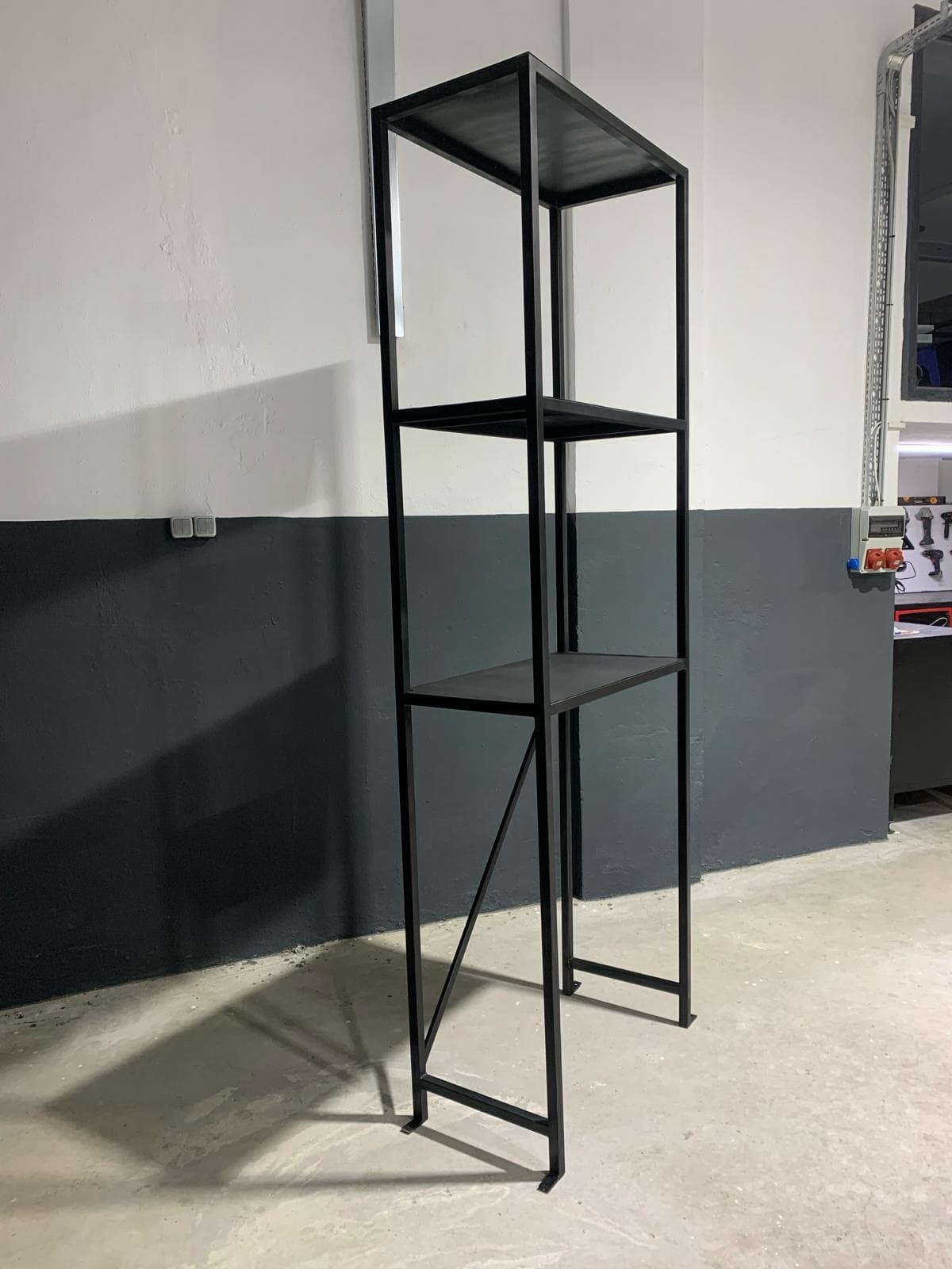 Endüstriyel metal raf sistemi